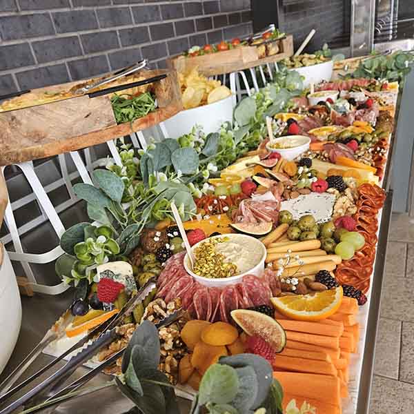 Bespoke grazing table for event catering